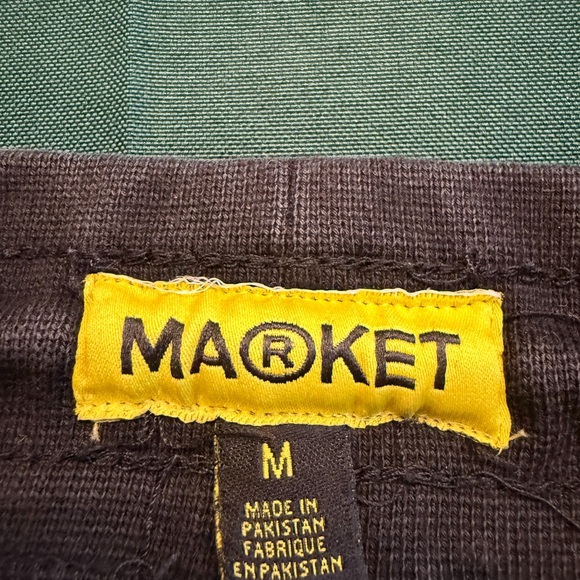Market Men's Black Sweatpants - Picture 3 of 3